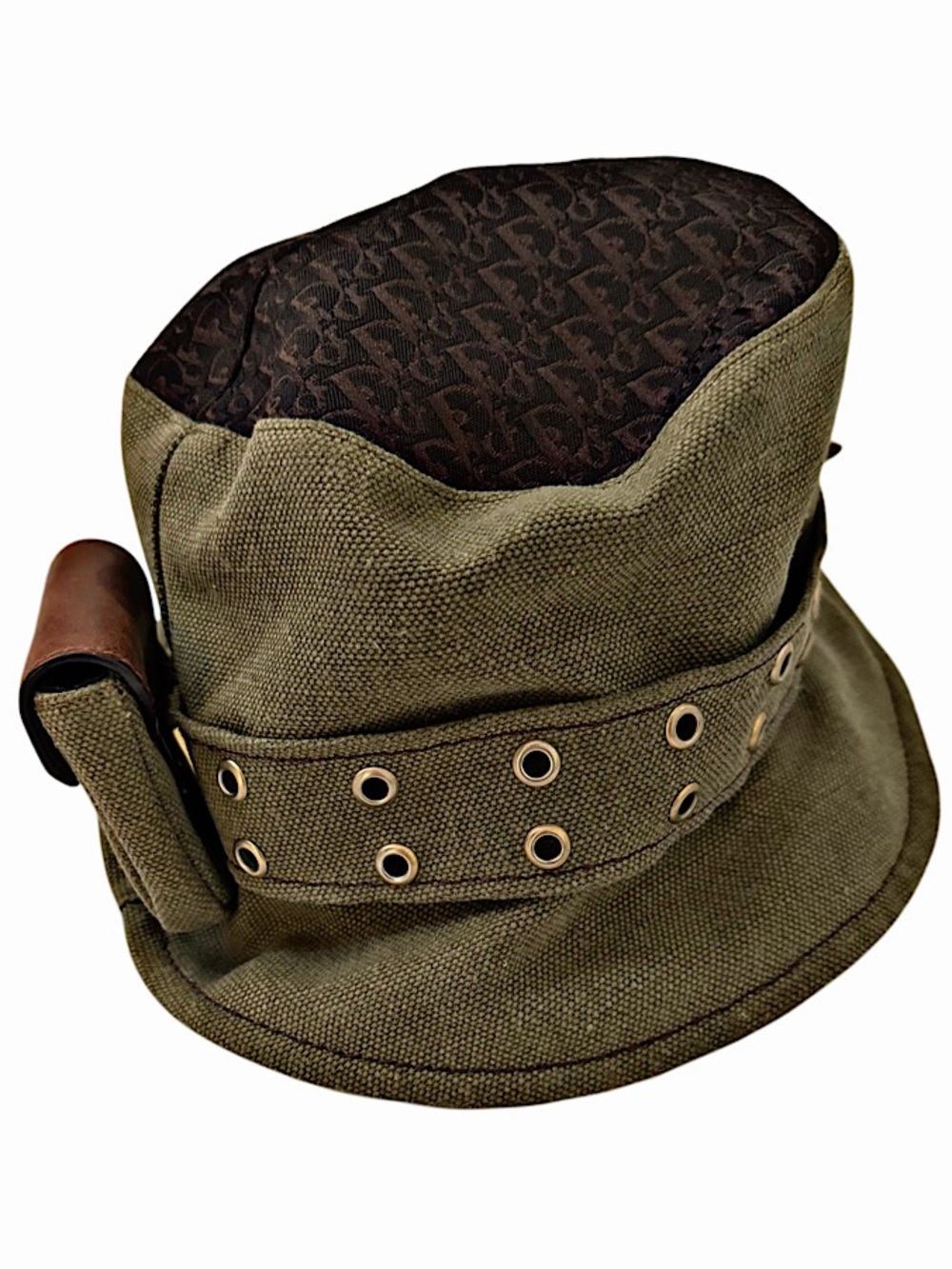 Authentic Dior Galliano 02 SS Street-Chic Pouch Hat